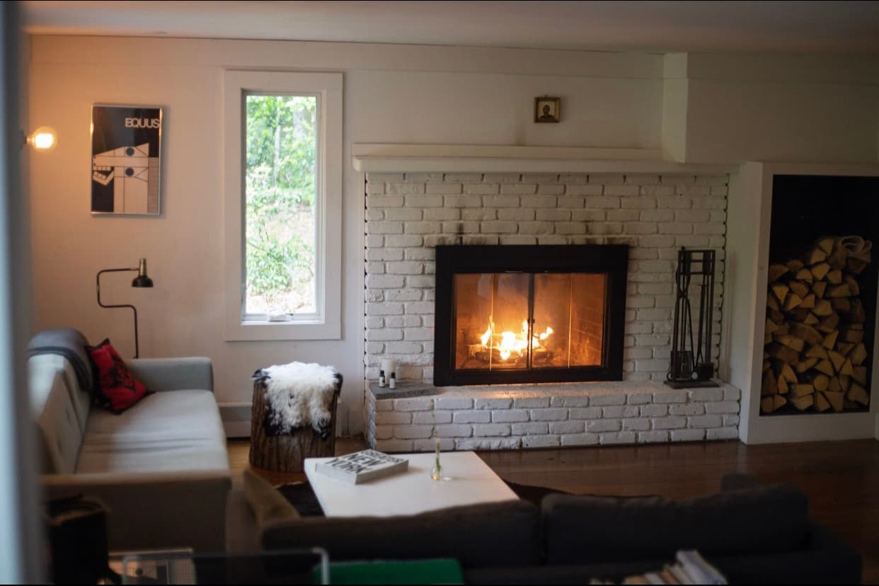 A Black A- Frame: Sustainable Catskills Cabin